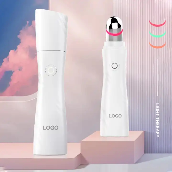 SKB-1807 Elettrico Riscaldato Vibrante Anti Wrinkle Pen Eye Beauty Pen Compress Hot Eye Massager 